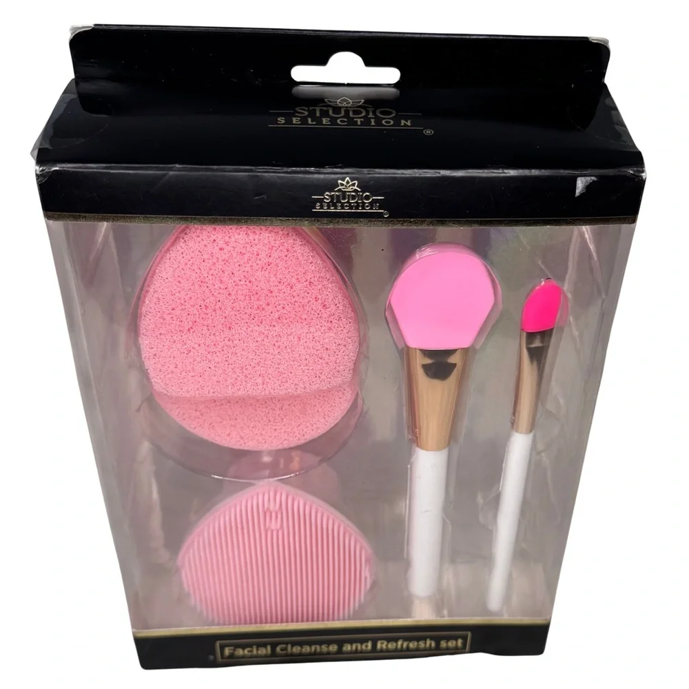 Studio Selection Facial Cleanse and Refresh Set, 4 pieces NEW